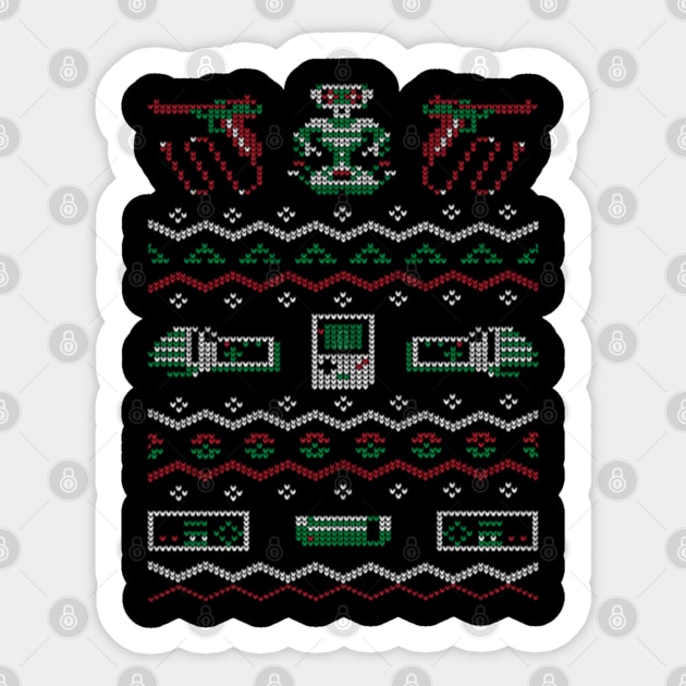 Game Ugly Christmas Sweater Sticker by uglygiftideas